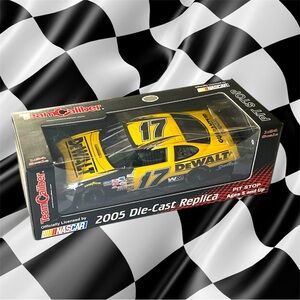 2005 DeWalt die-cast car number 17 Matt Kenseth Team Caliber NASCAR diecast 1:24